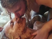 Shit Fetish Porn Tube - Hot ladies in love sensually eat shit as they make out